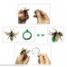 JollySweets Pretend Insect Bug Figures Toys Set Finger Ring Bug Magnifying Glass Dragonfly Butterfly Grasshopper Bee Ladybird Cicada Realistic Pretend Play Toys 6 Pcs B07NW21XQF